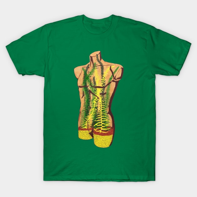 Male Mannequin Terrarium T-Shirt by RaLiz